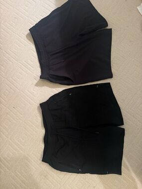 lululemon athletica Men's Black Athletic Shorts (Set of 2)